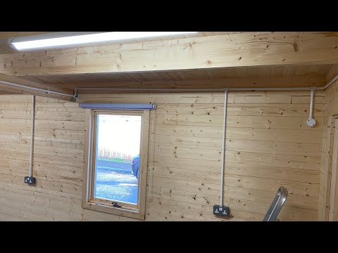 Home office wiring in PVC conduit