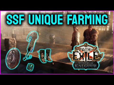 How to Farm Uniques in Hardcore SSF? (PoE 3.25)