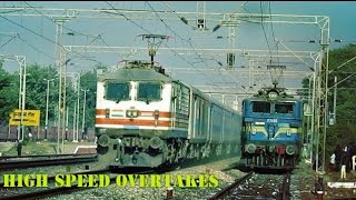 preview picture of video '[SPECIAL TREATMENT] || Back To Back 6 Overtakes : BHOPAL SHATABDI & GATIMAAN EXPRESS TOP SPEED !!!'