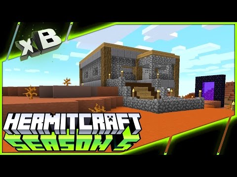 THE MESA MINING OUTPOST! :: HermitCraft Season 5 :: Ep 14