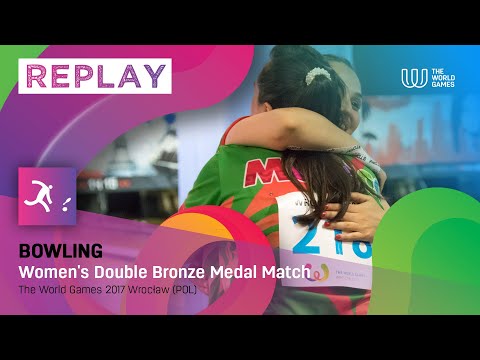 The World Games Wroclaw 2017 - Highlights of the Bowling Women's Double Bronze Medal match