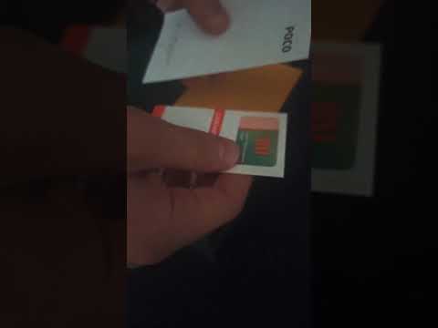 Xiaomi poco X3 NFC kutu açılımı