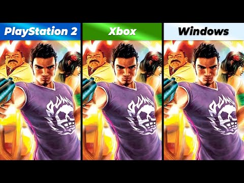 Total Overdose (2005) | PS2 vs Xbox vs Windows | Graphics Comparison