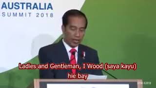 Download lagu Pidato presiden Jokowi - bahasa Inggrisnya hancur mp3