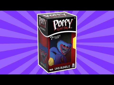 Poppy Playtime VHS Bundle PhatMojo Unboxing