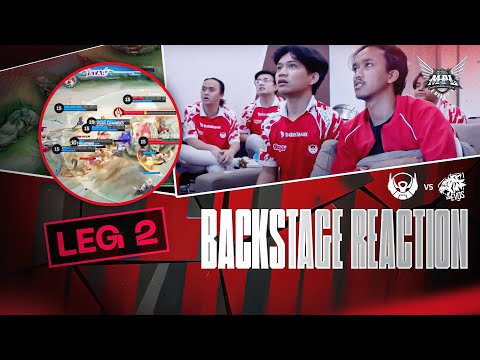 BIGETRON DONE BANG😭 - MPL BACKSTAGE REACTION vs EVOS Legends