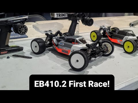 Tekno EB410.2 // First time on track / Carpet Racing