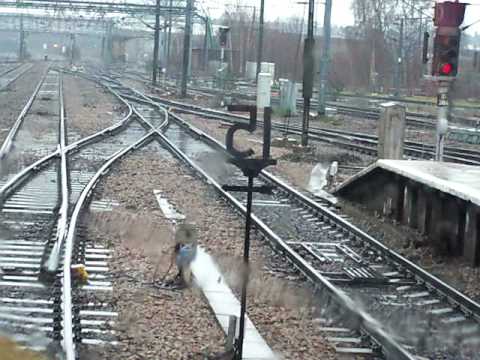 GBRF Class 66 no. 66705 departs Doncaster