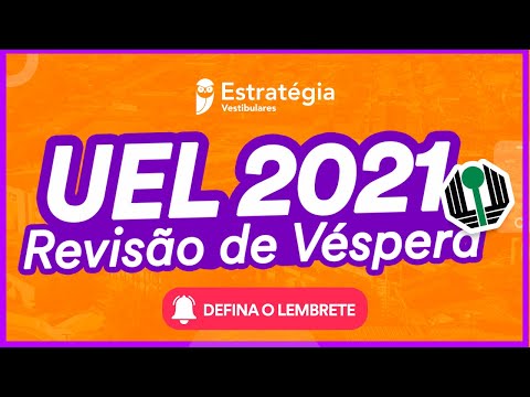 Revisão de Véspera - UEL 2021
