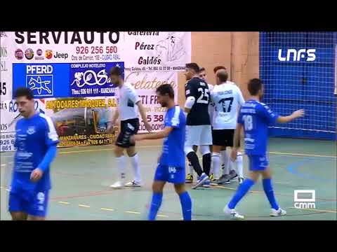 Gol Daniel (2-2) Manzanares FS - Rivas Futsal. J10, 2Div. LNFS
