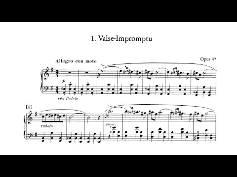 Edvard Grieg - Lyric Pieces (Volume IV), op. 47 [With score]