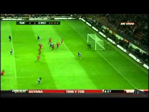 Turkey vs Croatia 0-3 First Leg Playoffs Euro 2012 Qualifiers [11/11/11] All Goals