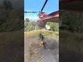 How Helicopters Fight Wildfires! 🔥 #helicopters #fires #wildfires