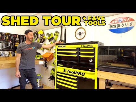 Moog's Shed Tour (And TOP 3 Tools)