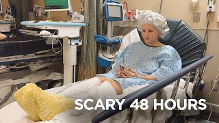 KATIE IS HAVING SURGERY! WE SPENT OUR ANNIVERSARY IN THE EMERGENCY ROOM