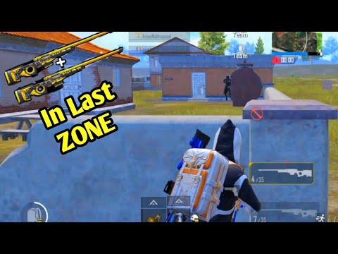 EVERY PUBG PLAYER WILL WATCH THIS ENDING | DOUBLE AWM CHALLENGE IN LAST ZONE| SNAXX BACKGROUND MUSIC