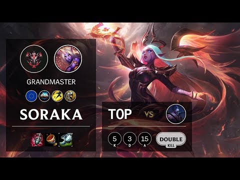 Soraka Top vs Jax - EUW Grandmaster Patch 10.11
