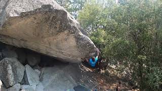 Video thumbnail of The Cold Vein, V8. Kings Canyon