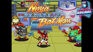 Ninja Baseball Bat Man - (ARCADE - FULL GAME) -  Longplay/Playthrough