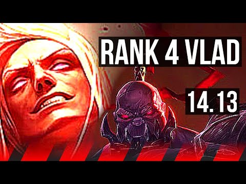 VLADIMIR vs SION (TOP) | Rank 4 Vlad, 9/1/4, 700+ games, Dominating | VN Challenger | 14.13