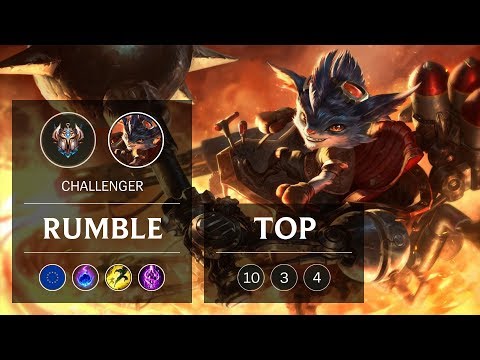 Rumble Top vs Sejuani - EUW Challenger Patch 9.1
