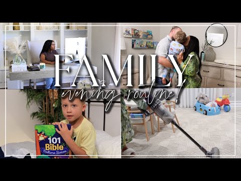 Family of Four Evening Routine | From After School to Bedtime Routine!