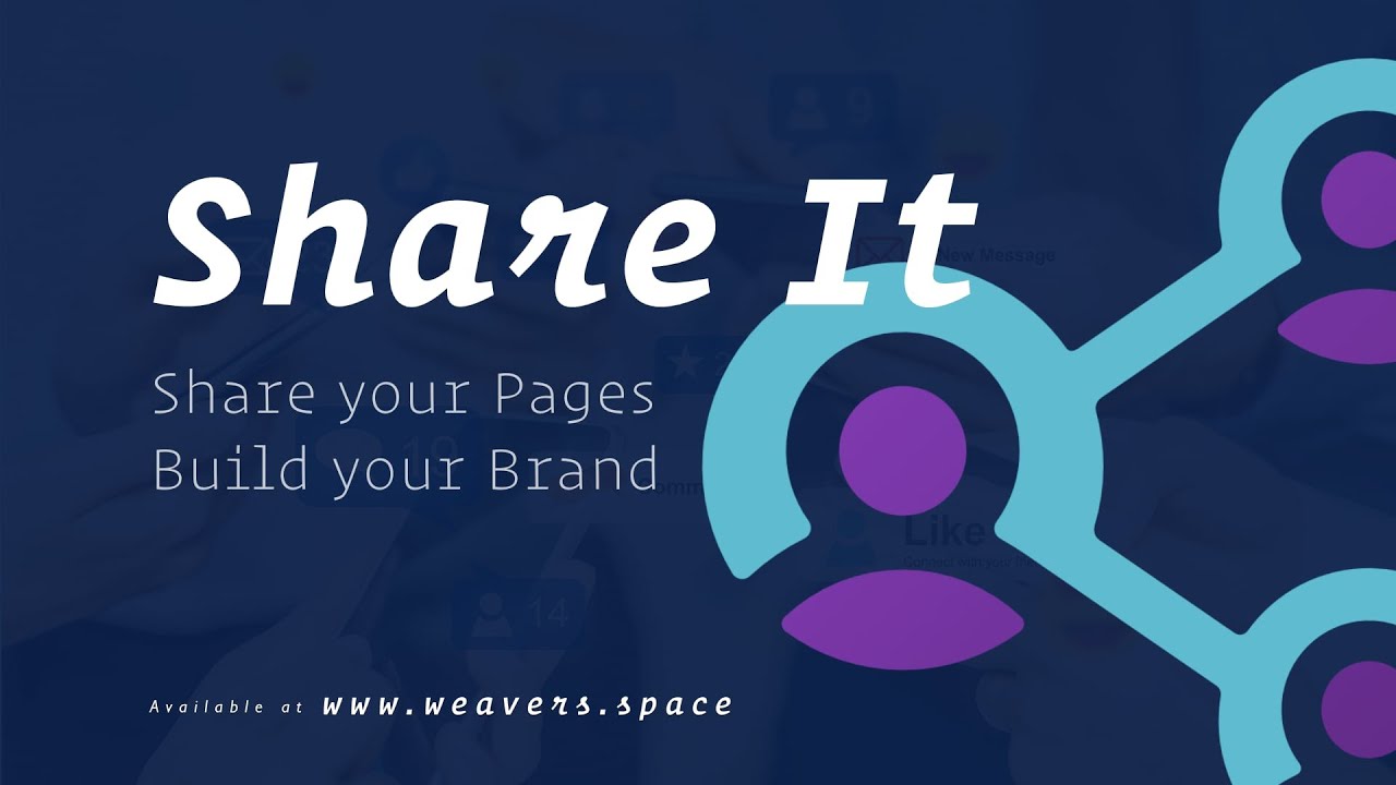 Share It Stack - Share widget for your websites