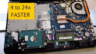 Insane performance upgrade, laptop SSD