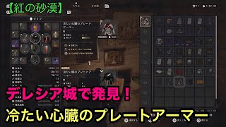 【紅の砂漠】　冷たい心臓のプレートアーマーを発見！