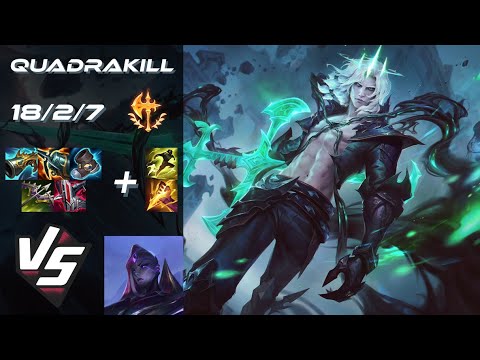 JUNGLE Viego vs Bel'Veth [QUADRAKILL] - EU Grandmaster Patch 25.S2.5