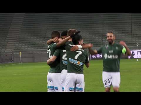 ASSE 2-1 Strasbourg : les buts au plus près du terrain