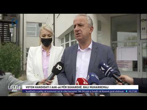 Voton kandidati i AAK-së për Suharekë, Bali Muharremaj - 17.10.2021 - Klan Kosova