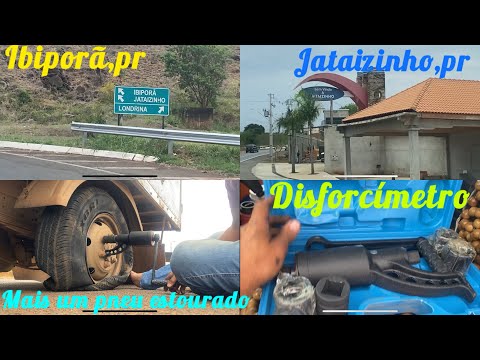 Coleta em Ibiporã e Jataizinho no Paraná e usando o disforcímetro 