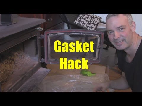 Quick and Easy Woodstove Door Gasket Replacement