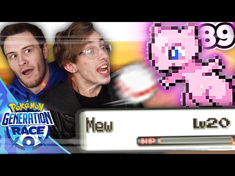 A CLUTCH MEW ENCOUNTER 😬 - Pokémon Generation Race Ft. @AstroidmaniaVideos • 89