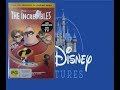Opening And Closing To The Incredibles 1999 VHS Australia