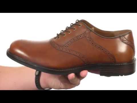 johnston & murphy tabor saddle dress oxford