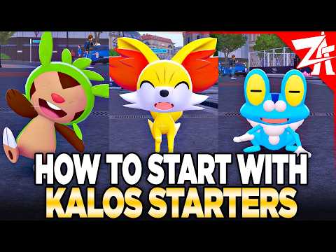 How to START With Kalos Starters in Pokemon Legends Z-A