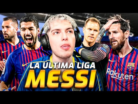 DAVOO XENEIZE REACCIONA A LA ULTIMA LIGA DEL BARCELONA CON MESSI (2018/19) - FORZA CHAMPIONS
