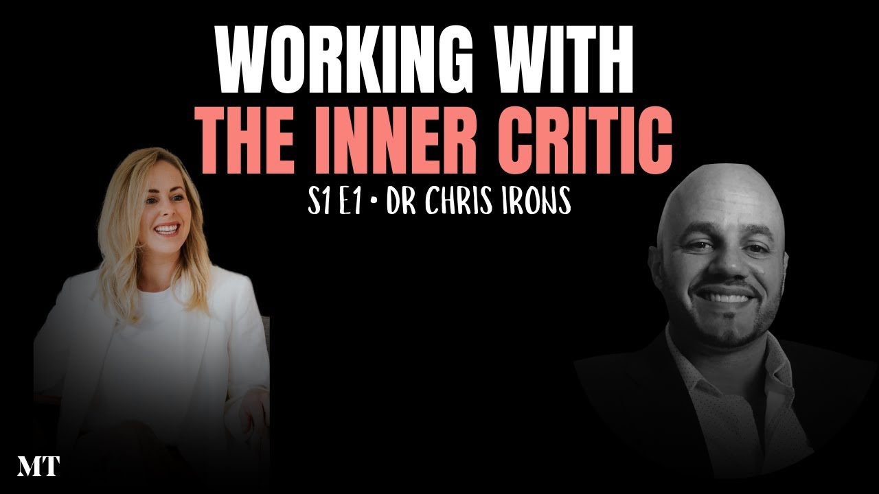 Dr Natalie Stott and Dr Chris Irons discussing working with a strong inner critic