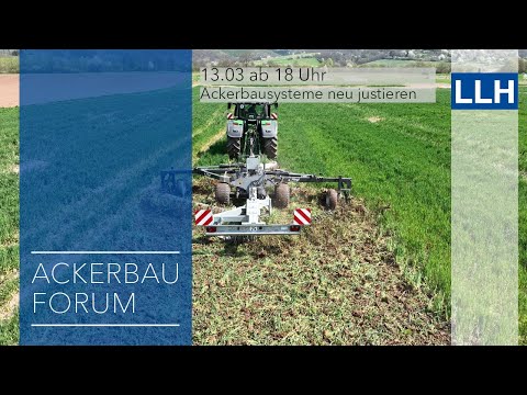 Digitales LLH Ackerbauforum: Empfehlungen für das Frühjahr