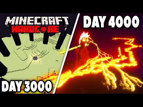I Survived 4000 Days in Hardcore Minecraft