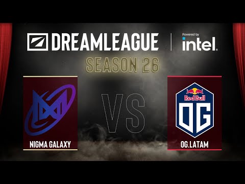 Dota2 - Nigma Galaxy vs OG.LATAM - DreamLeague Season 26 - Group A