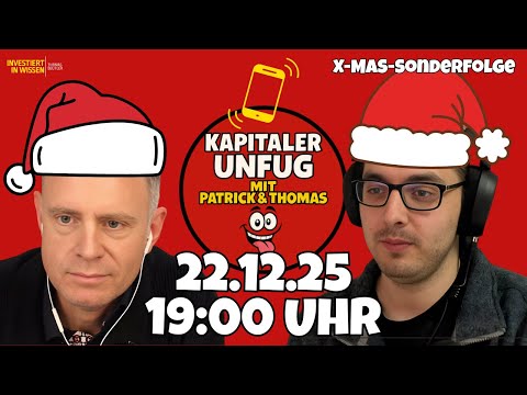 ⭐ Kapitaler Unfug #3: X-Mas-Edition...Skurrile ETFs im Härtetest – und wir rufen Zuschauer live an