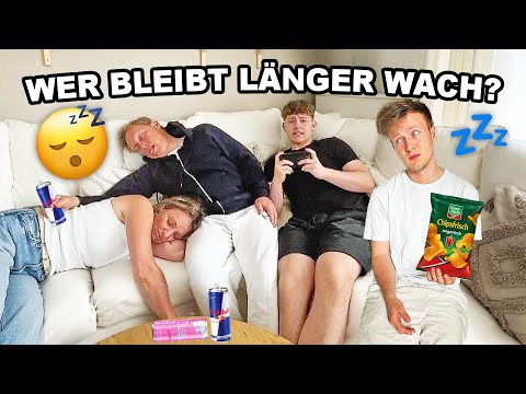 Whoever stays awake longer wins😴😱(300€ Challenge)