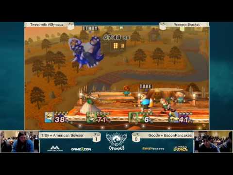 Olympus - BaconPancakes + Goode vs Tr0y + American Bowser - PM Winners - Project M