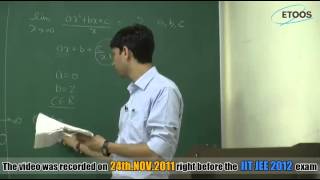 Maths Video Lectures for JEE main and Advanced  MC Sir