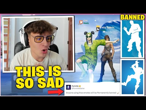 CLIX SAD After EPIC GAMES Officially BANS TOXIC EMOTES & Plays Fortnite on His NEW SETUP (Fortnite)