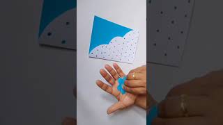 happy raksha bandhan card for brothers/handmade  card for raksha bandhan #shorts #rakshabandhan