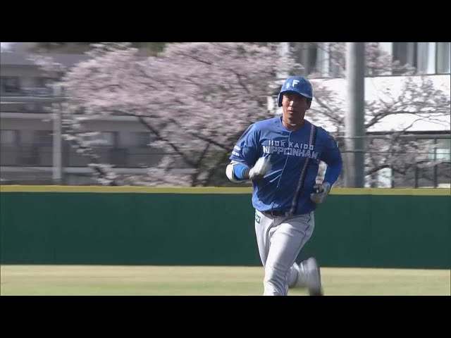 【ファーム】ダメ押しの一発!! ファイターズ・古川裕大が2ランホームランを放つ!! 2022年4月5日  埼玉西武ライオンズ 対 北海道日本ハムファイターズ
